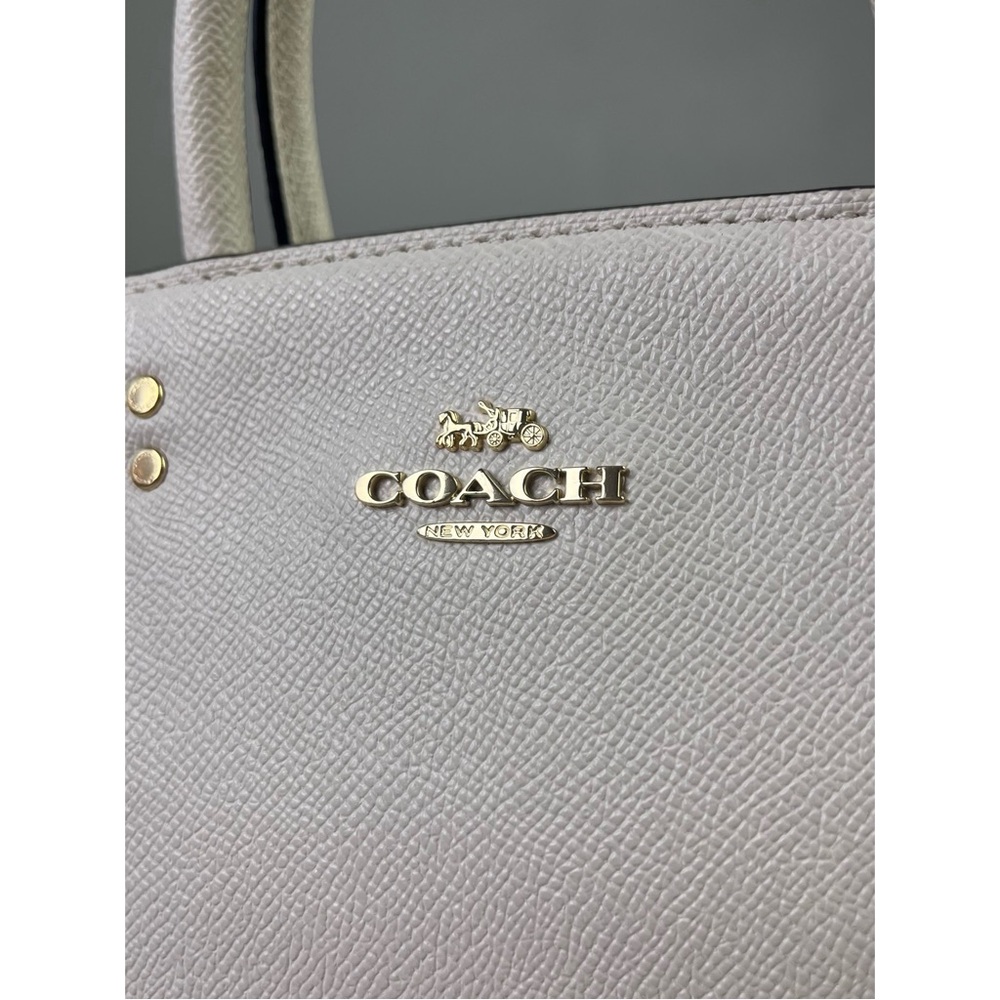 COACH Mini Lillie Carryall (Chalk) - Picture 7 of 16
